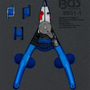 BGS 8831-1 Borgringtang voor buiten-/binnenringen verwisselbare top 180 mm Limited Edition