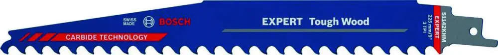 Bosch Blauw Accessoires 2608900405 Expert ‘Tough Wood’ S 1142 KHM reciprozaagblad 10-delig Dagaanbieding