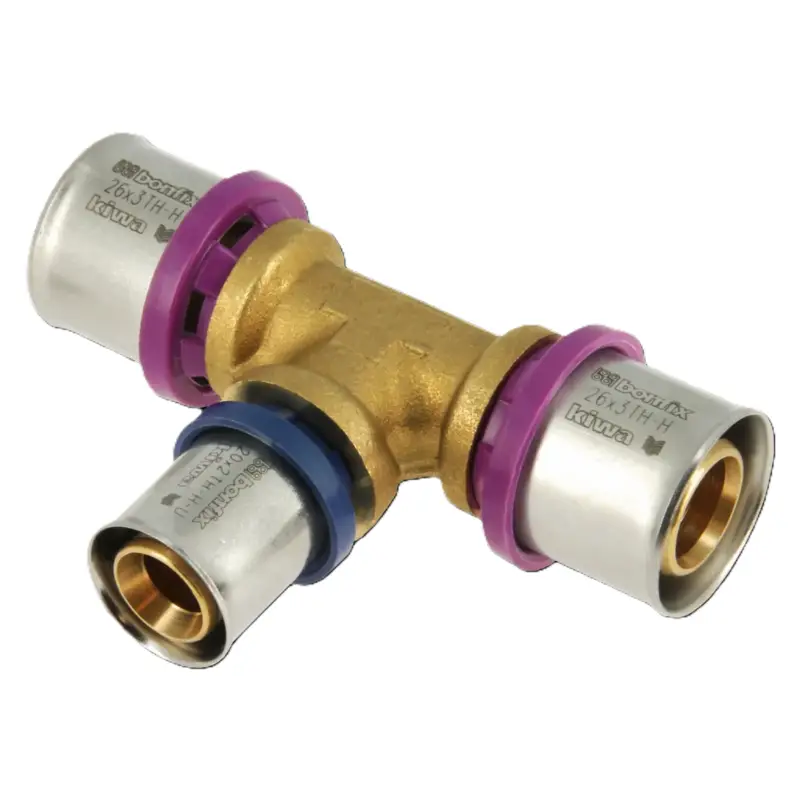 Beste Prijs Bonfix 2000872 Alu-pers verloop T-stuk 26 x 20 x 26 mm